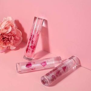 GLITTER ROSE LIP OIL PRIVATE LABEL WHOLESALE