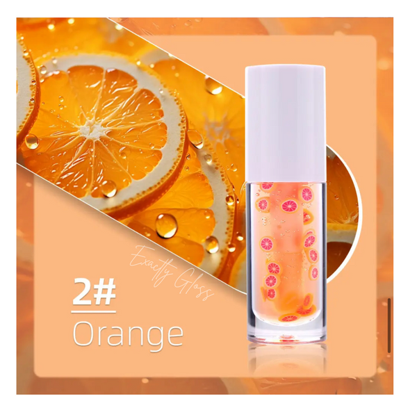 SUMMER FRUIT WHITE LIP GLOSS TUBES PRIVATE LABEL