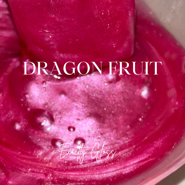 DRAGON FRUIT PINK GLITTER WHOLESALE LIP GLOSS BASE