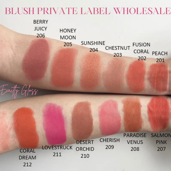 WHITE LABEL BLUSH, PRIVATE LABEL BLUSH DISC