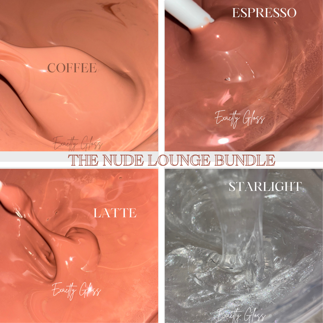 THE NUDE LOUNGE BUNDLE WHOLESALE LIP GLOSS BASE