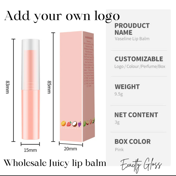 LIP BALM PRIVATE LABEL SET