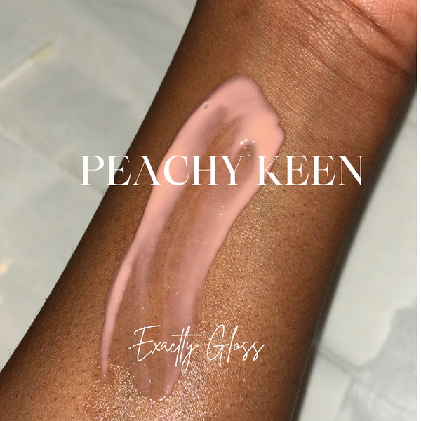 PEACHY KEEN - PEACH PIGMENTED WHOLESALE LIP GLOSS BASE