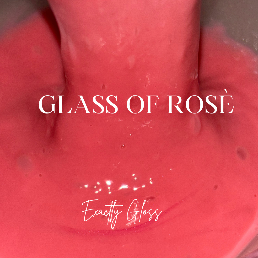 GLASS OF ROSE - MEDIUM PINK WHOLESALE LIP GLOSS BASE