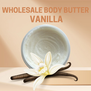 VANILLA SCENTED WHOLESALE WHIPPED BODY BUTTER