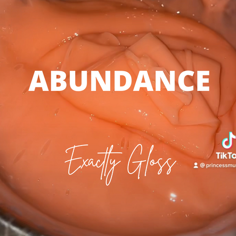 ABUNDANCE PEACH - WHOLESALE LIP GLOSS BASE JAR