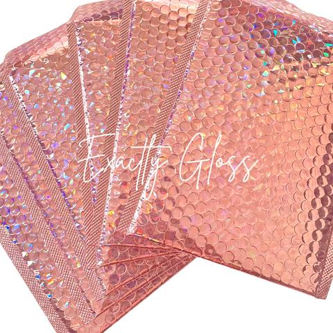 ROSE GOLD BUBBLE MAILERS