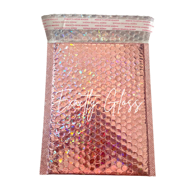 ROSE GOLD BUBBLE MAILERS