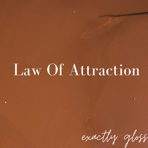 LAW OF ATTRACTION LIP GLOSS JAR